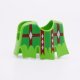 Playmobil 30625752 Paardendeken Lang Groen - Horse Coat Long Green ,  groot uit kunststof in de kleur l.groen. Geschikt vanaf 3+.