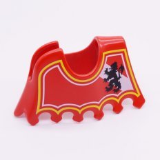 Playmobil 30639670 Paardendeken Lang - BLACK LION - Horse Coat Long