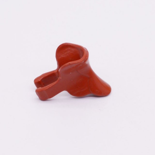 Playmobil 30047180 Zadel Bruin - Jockey Style - Saddle Brown ,  groot uit kunststof in de kleur bruin. Geschikt vanaf 3+.