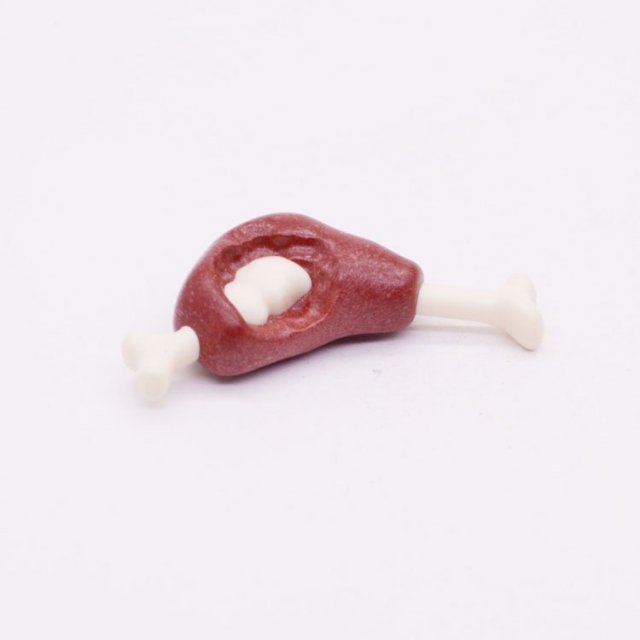 Playmobil 30217213 Bot Groot m Vlees - Bone Large w Meat ,  groot uit kunststof in de kleur bruin. Geschikt vanaf 3+.