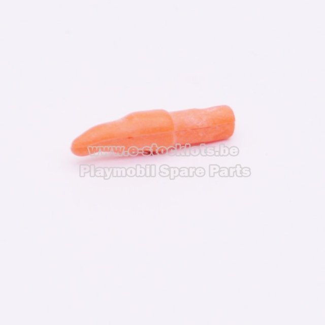 Playmobil 30287910 Wortel Neus Sneeuwman - Carrot Nose Snowman ,  groot uit kunststof in de kleur oranje. Geschikt vanaf 3+.