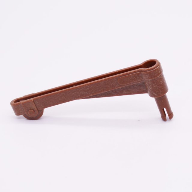 Playmobil 30236020 Zwenkarm Katrol - Noah's Ark - Pulley Arm Swivel ,  groot uit kunststof in de kleur d.bruin. Geschikt vanaf 3+.