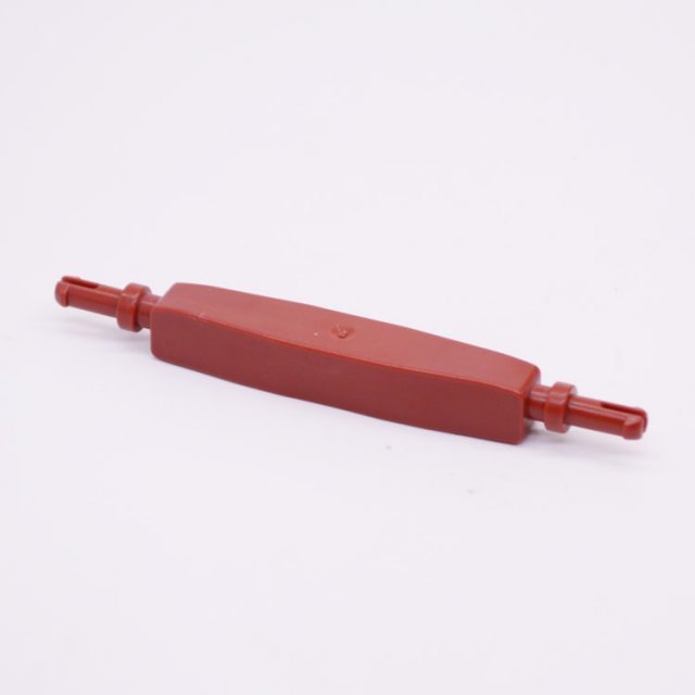 Playmobil 30244072 Achteras v Huifkar - R BR - Rear Axle f Wagon ,  groot uit kunststof in de kleur r.bruin. Geschikt vanaf 3+.