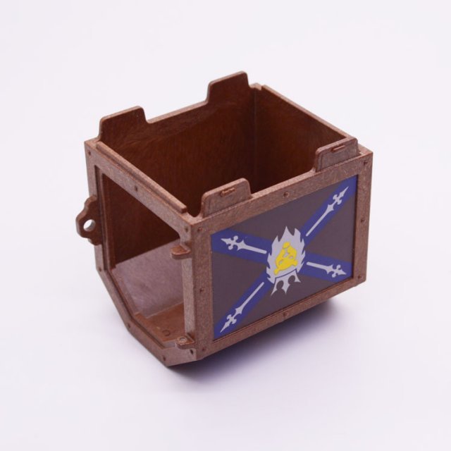 Playmobil 30248760 Behuizing Huifkar - BR - Box Wagon ,  groot uit kunststof in de kleur bruin. Geschikt vanaf 3+.