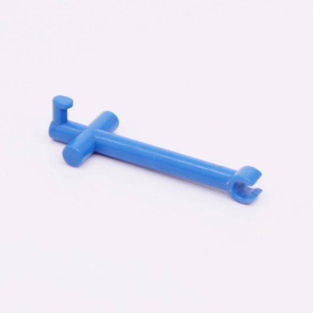 Playmobil 30604680 02 Trekstang v Handkar - Handle f Handcart ,  groot uit kunststof in de kleur blauw. Geschikt vanaf 3+.