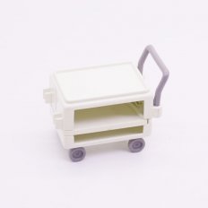 Playmobil 30605510 01 Trolley m Draaiplateau - W - Cart w Swing Out Shelf