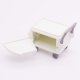 Playmobil 30605510 01 Trolley m Draaiplateau - W - Cart w Swing Out Shelf ,  groot uit kunststof in de kleur wit. Geschikt vanaf 3+.