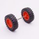 Playmobil 30651180 Achteras Wielen Tractor - Rear Axle Wheels Tractor ,  groot uit kunststof in de kleur zwart. Geschikt vanaf 3+.