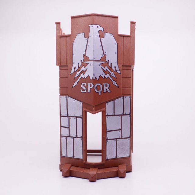 Playmobil 30632092 Frame Aanvalstoren Romeinen - Body Siege Tower Roman ,  groot uit kunststof in de kleur bruin. Geschikt vanaf 3+.