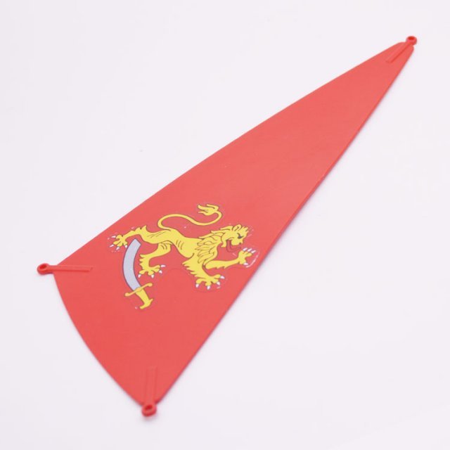 Playmobil 30248460 Zeil Jib - R - Sail Jib ,  groot uit kunststof in de kleur rood. Geschikt vanaf 3+.