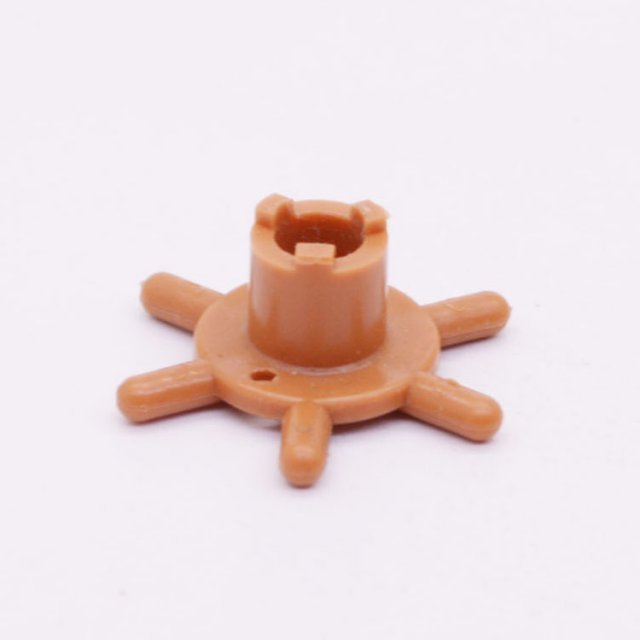 Playmobil 30601420 02 Hendel Spoel Ankerkoord - Handle Spool Anchor Rope ,  groot uit kunststof in de kleur bruin. Geschikt vanaf 3+.